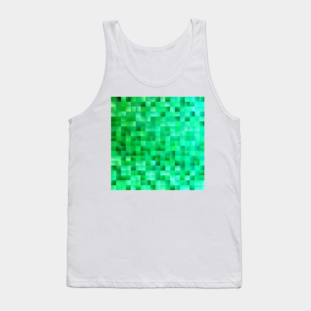 green and mint Tank Top by PREMIUMSHOP